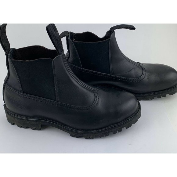 Lastrite‎ New Zealand Mens Black Leather Ankle Boot main image 8